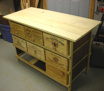 Wine Crate Sideboard